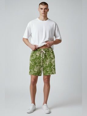 🆕Pendleton Pendleton Wayside Knit Short Olive Green